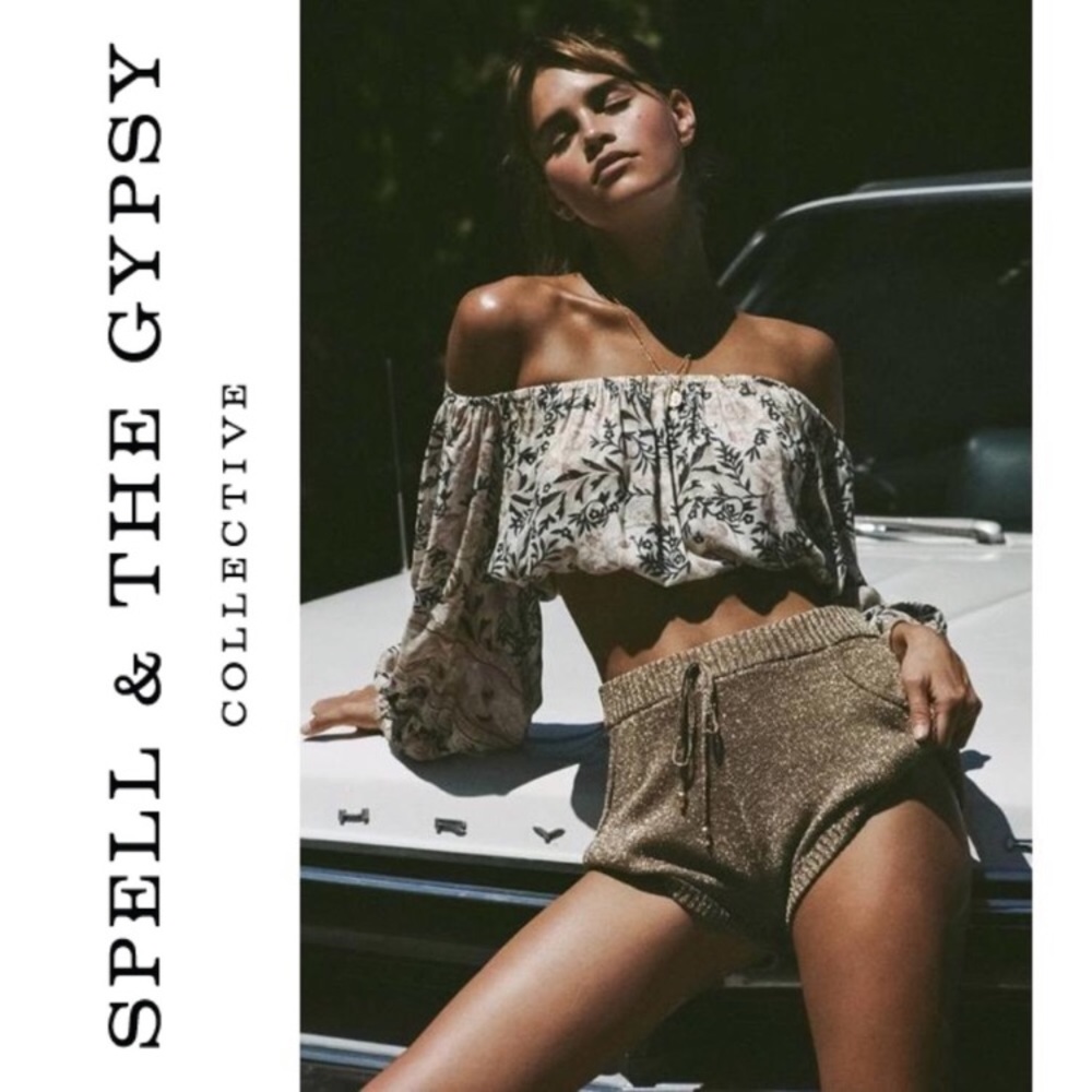 Spell And The Gypsy Oasis Crop Top NWT